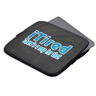 Ich müde Es gibt ein Nickerchen dafür Laptopschutzhülle