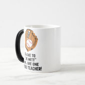 Ich muss Ad-Mitt, du bist ein großartiger Lehrer Verwandlungstasse (Vorderseite Links)