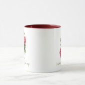 Ich muss Blume haben Claude Monet Zitat Peony Art Tasse (Zentrum)