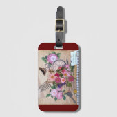 Ich muss Blume haben Gepäckanhänger (Vorderseite Vertikal)