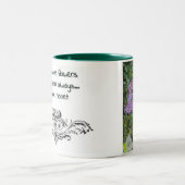 Ich muss Blume haben, immer und immer, Monet Zweifarbige Tasse (Mittel)