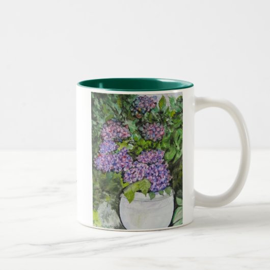 Ich muss Blume haben, immer und immer, Monet Zweifarbige Tasse (Rechts)