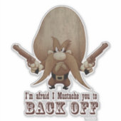 Ich muss dich abhalten aufkleber (Vorderseite)