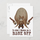 Ich muss dich abhalten postkarte (Vorne/Hinten)