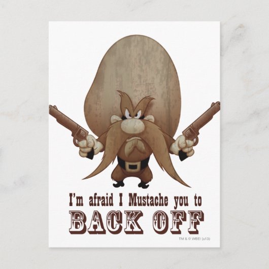 Ich muss dich abhalten postkarte (Vorderseite)