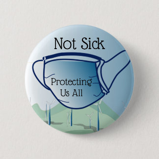 Ich muss diese Maske tragen Button