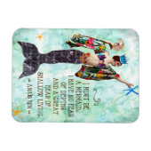 Ich muss ein mermaid-Anais-Nin-Anführungsmagnet se Magnet (Horizontal)