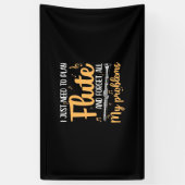 Ich muss einfach nur Flute spielen Banner (Vertikal)