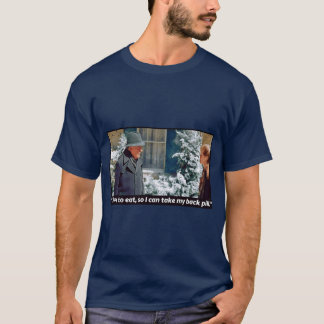 Ich muss Geschenk1 Retro essen T-Shirt