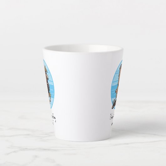 Ich muss hier alles machen, nur eine Mannschaft Milchtasse (Vorderseite)