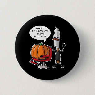 Ich muss mein Herz ausschütten, ich liebe Hallowee Button