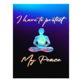 Ich muss meinen Frieden schützen Fotodruck (Vorne)