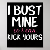 Ich muss mich ablegen, damit ich dir die Toten sch Poster (Vorne)