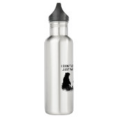 Ich muss nicht schnell sein (grizzly) edelstahlflasche (Links)