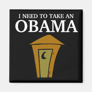 ICH MUSS, OBAMA NEHMEN MAGNET