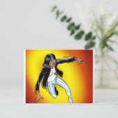 Ich muss rennen, Babe! Postkarte (Stehend Vorderseite)