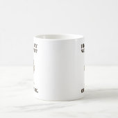 Ich muss seltsame Dinge sagen Frosch Kaffeetasse (Mittel)