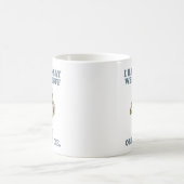 Ich muss seltsame Dinge sagen Frosch Kaffeetasse (Mittel)