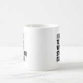 Ich muss seltsame Dinge sagen, oder ich sterbe Kaffeetasse (Mittel)