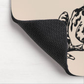 Ich muss seltsame Dinge sagen, oder ich sterbe Lus Mousepad (Ecke)