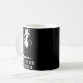 Ich muss seltsame Sachen sagen, oder ich sterbe Lu Kaffeetasse (Vorderseite Links)