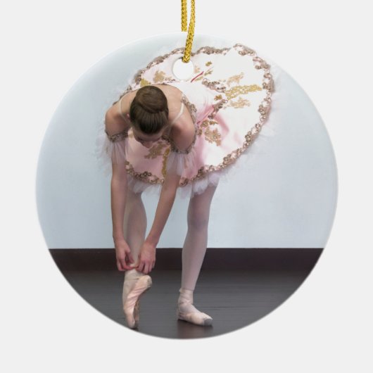 Ich muss tanzen! keramikornament (Vorne)