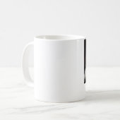 "Ich muss Tasse, zu trinken beendigen" Kaffeetasse (Vorderseite Links)