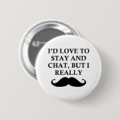 ICH MUSS WIRKLICH DASEN BUTTON (Vorne & Hinten)