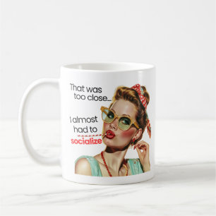 Ich musste die Tasse fast sozialisieren