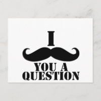 Ich Mustache dir eine Frage