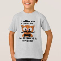 Ich Mustache Ihnen eine Frage Funny Pub T - Shirt