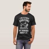 ICH Nähe Entweder Oder Denke Daran T-Shirt Nähen (Vorne ganz)