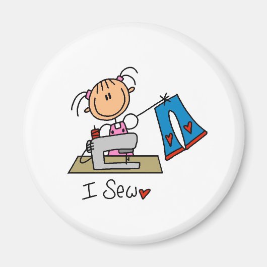 Ich nähe magnet (Vorne)