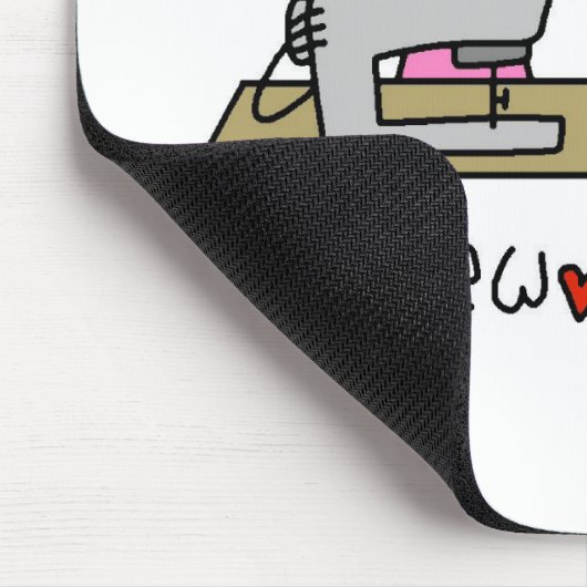 Ich nähe mousepad (Ecke)