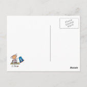 Ich nähe postkarte (Rückseite)