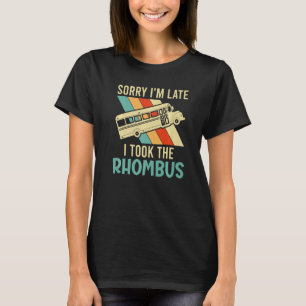 Ich nahm den Rhombus-Mathe-Nerd für Frauen T-Shirt