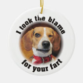 Ich nahm die Schuld für Ihre Keramikornament (Vorne)