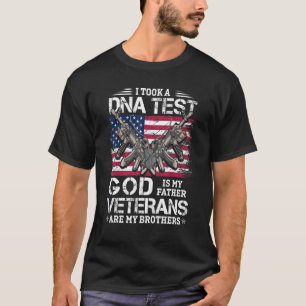 Ich nahm einen DNA Test Gott ist mein Vater Vetera T-Shirt