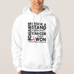 Ich nahm einen Stand gegen Mundkrebs und gewann Hoodie