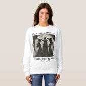 Ich nahm gerade einen DNA-Test Halloween Sweatshirt (Vorne ganz)