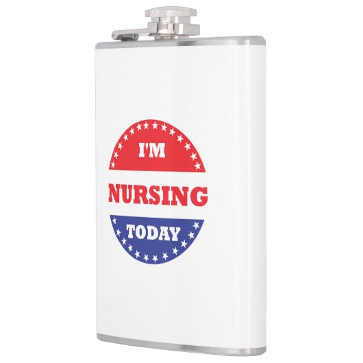 Ich nähre heute flachmann (Links)