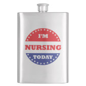 Ich nähre heute flachmann (Vorderseite)