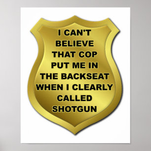 Ich nannte Shotgun Funny Poster