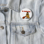 Ich Neanderthal-Knopf Button (Beispiel)