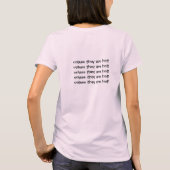 Ich necke nicht…. T-Shirt (Rückseite)