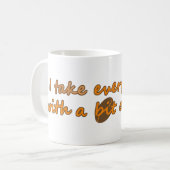 Ich nehme alles mit ein bisschen Kaffee (© Mira) Kaffeetasse (Vorderseite Links)