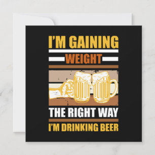 Ich nehme auf die richtige Weise zu, ich trinke Bi Einladung