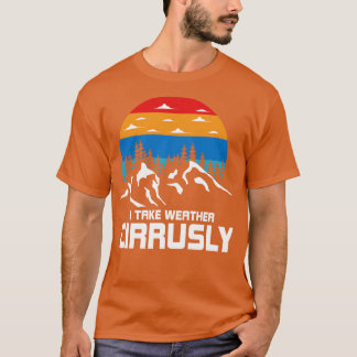 Ich nehme das Wetter Cirruslay ein T-Shirt