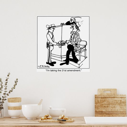 Ich nehme den 21. Änderungsantrag Poster (Küche)