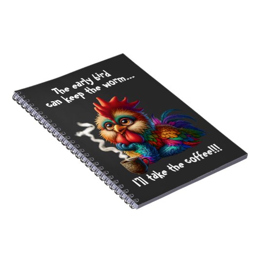 Ich nehme den Kaffee Notizblock (Rechte Seite)